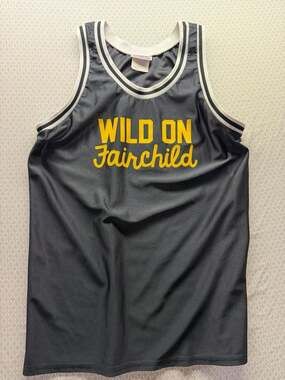 Teamwork Athletic Apparel Basketball Jersey Size Large Black Yellow